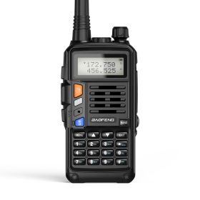 Dual Segment Intercom UV-5R High Power USB (Option: Black-US)